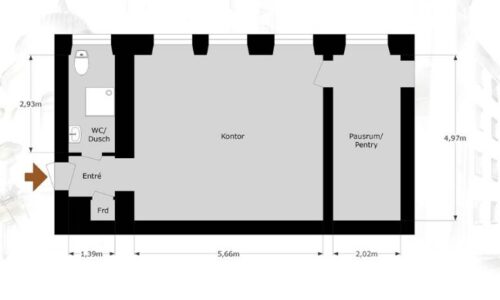 lokalbild 5 - Kontor på Norra Hamngatan 36