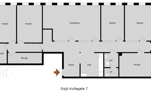 lokalbild 9 - Kontor på Sisjö Kullegata 7