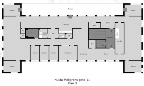 lokalbild 14 - Kontor på Hulda Mellgrens gata 11