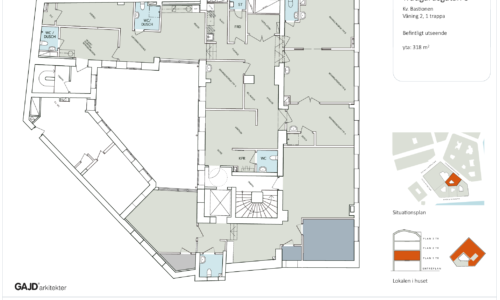 lokalbild 12 - Skola eller vård och omsorg på Trädgårdsgatan 3