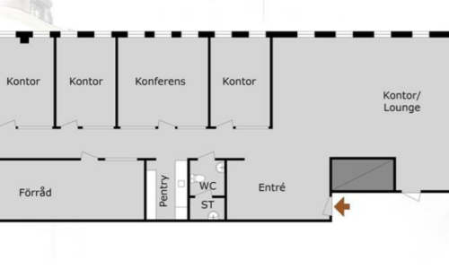 lokalbild 5 - Kontor på Sisjö Kullegata 5