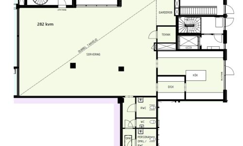 lokalbild 16 - Restaurang eller café på Olof Asklunds gata 27/A Odhners Gata 8