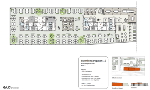 lokalbild 5 - Kontor på Borstbindaregatan 12 C