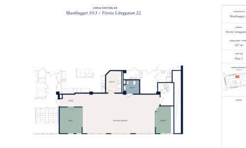 lokalbild 6 - Kontor på Första långgatan 22