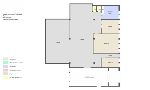 lokalbild 7 - Lager med kontor på Järnbrotts prästväg 2