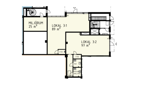 lokalbild 15 - Butik på Olof Asklunds gata 27/A Odhners Gata 8